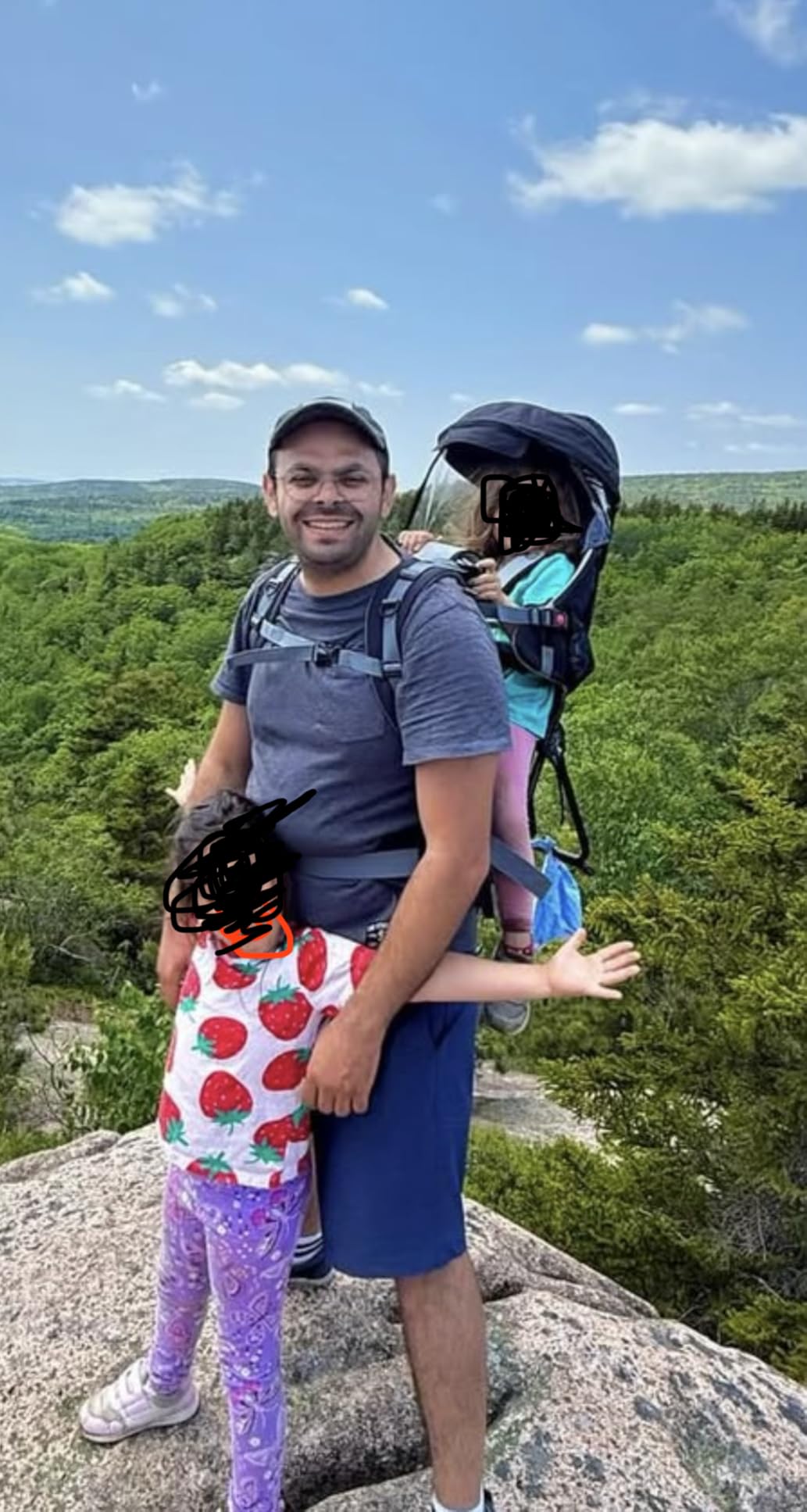 besrey Toddler Hiking Backpack Carrier-Adjustable Padded Shoulder Straps customer photo 2