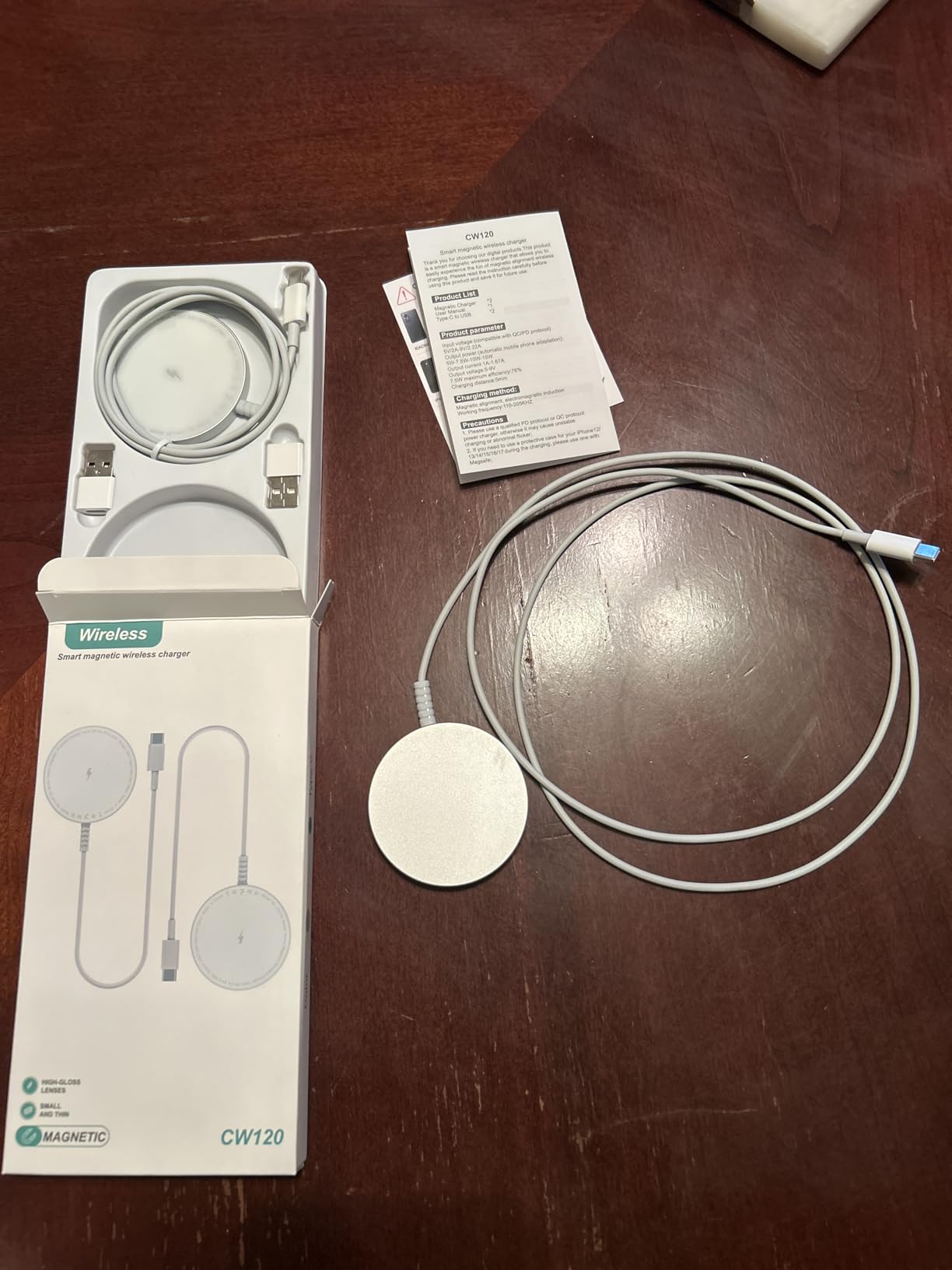MagSafe Charger 2 Pack: Magnetic Wireless Charge iPhone 17-12 & AirPods customer photo 2