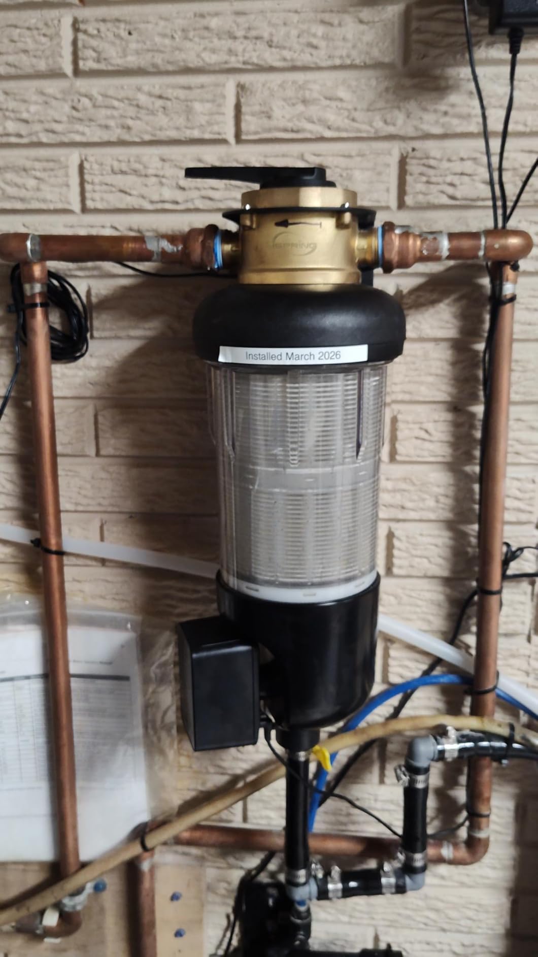 iSpring WSP50ARJ-BP Jumbo Whole House Water Filter System, 50 Micron customer photo 2