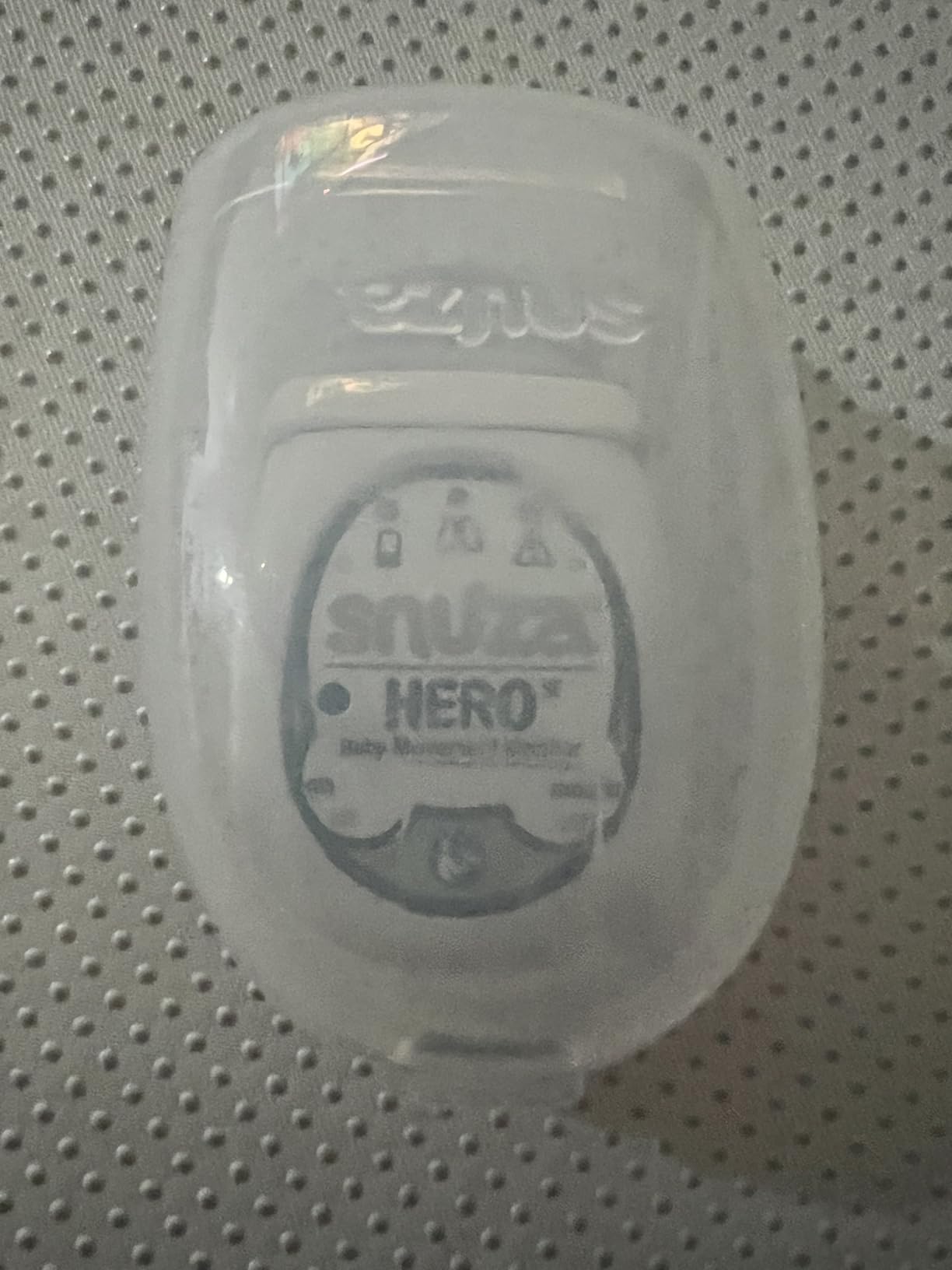 Snuza Hero Baby Movement Monitor with Patented Sensor Technology for Reliable Movement Monitoring and Alerts. No WiFi, Cords, or Sensor Pads, Portable and Easy to Set Up and Use. customer photo 2