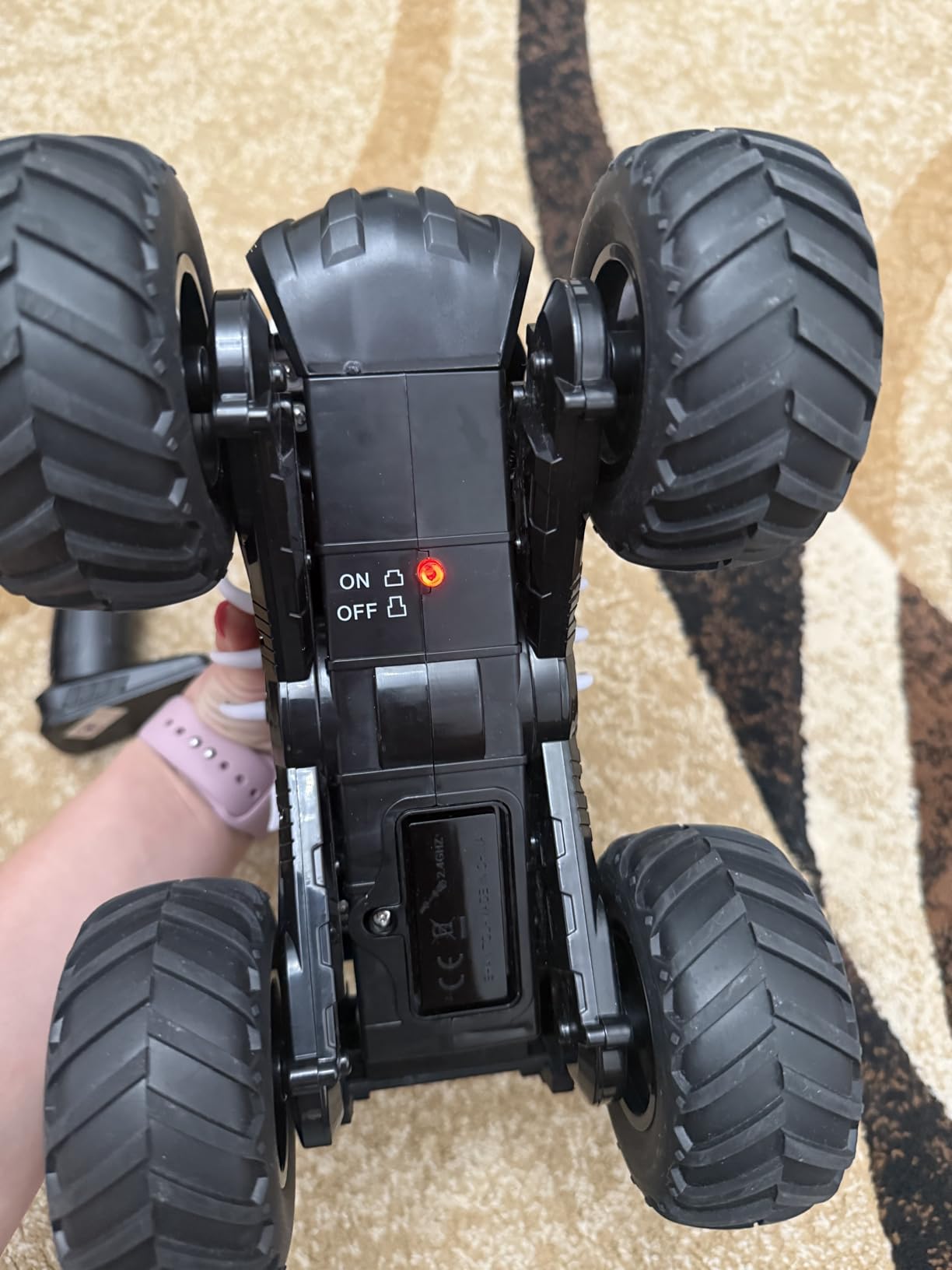 Threeking 1:16 Amphibious SUV Monster Truck All Terrain RC Car Crawler Toys customer photo 1