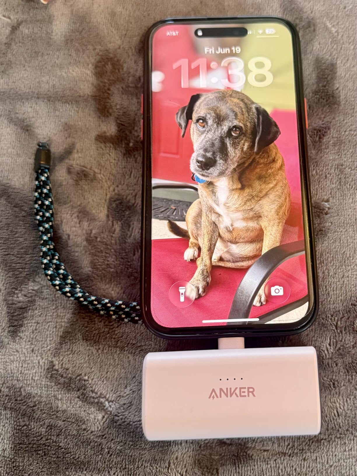 Anker Nano Power Bank,5,000mAh Portable Charger, Built-in USB-C Connector customer photo 2