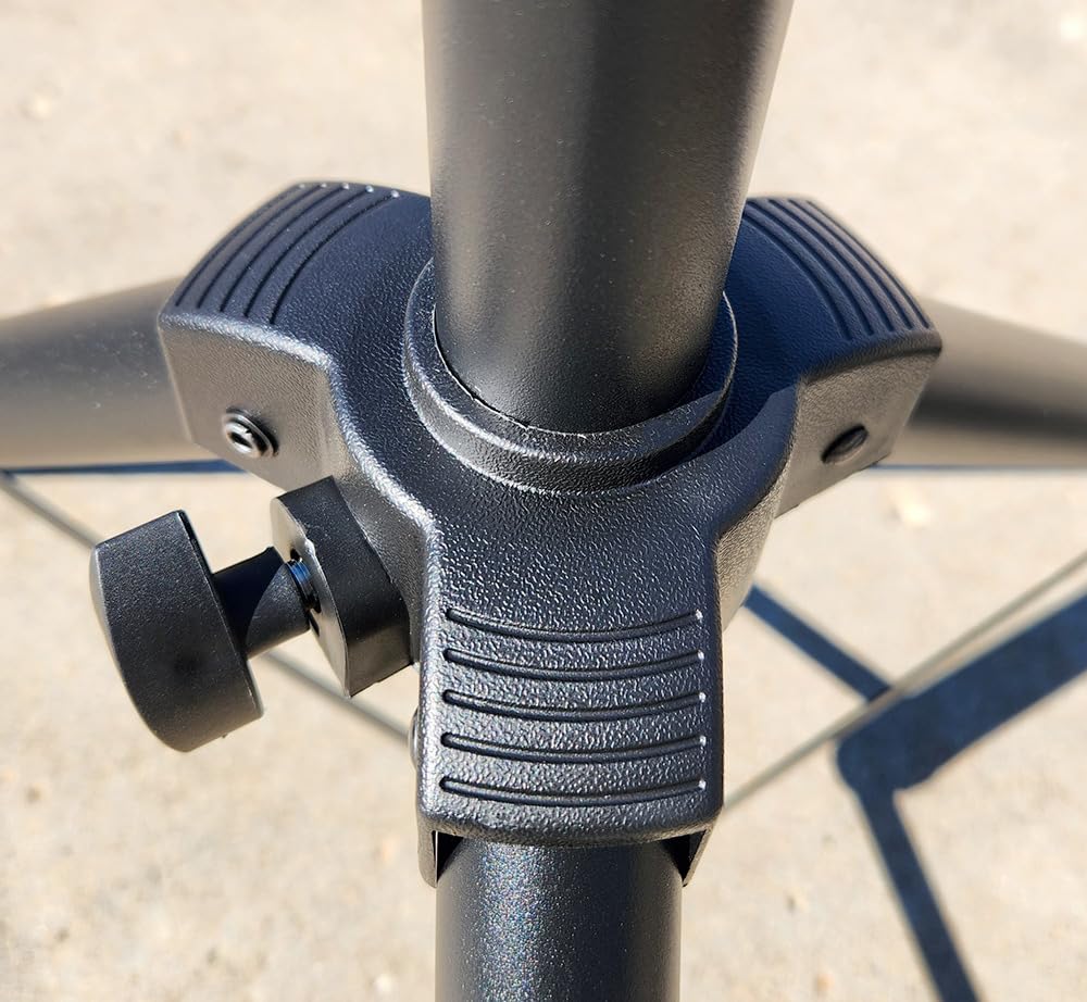 Speaker Stands Pair, Universal Speaker Tripod Stand Adjustable Height from 35 to 60 Inch Heavy Duty with 35 MM Compatible Insert for Stage customer photo 1