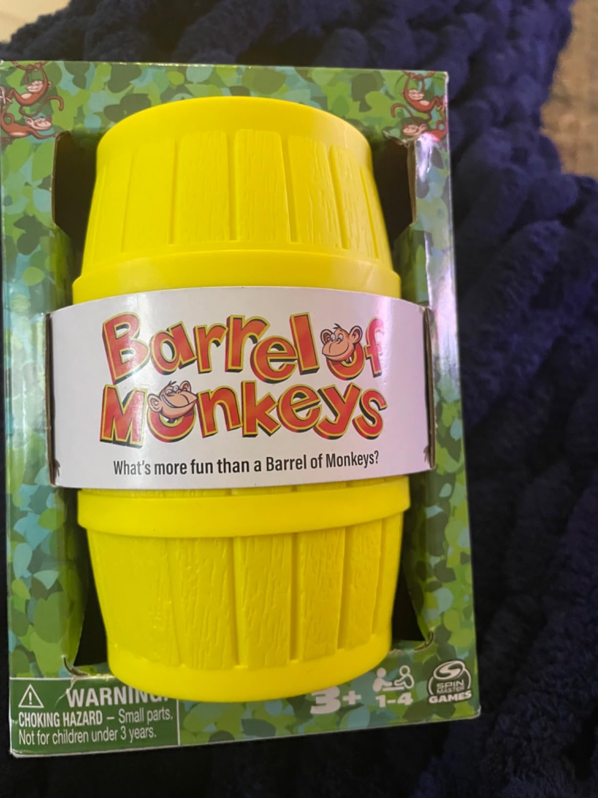 Spin Master Games Barrel of Monkeys Classic Linking & Balancing Kids Game customer photo 1