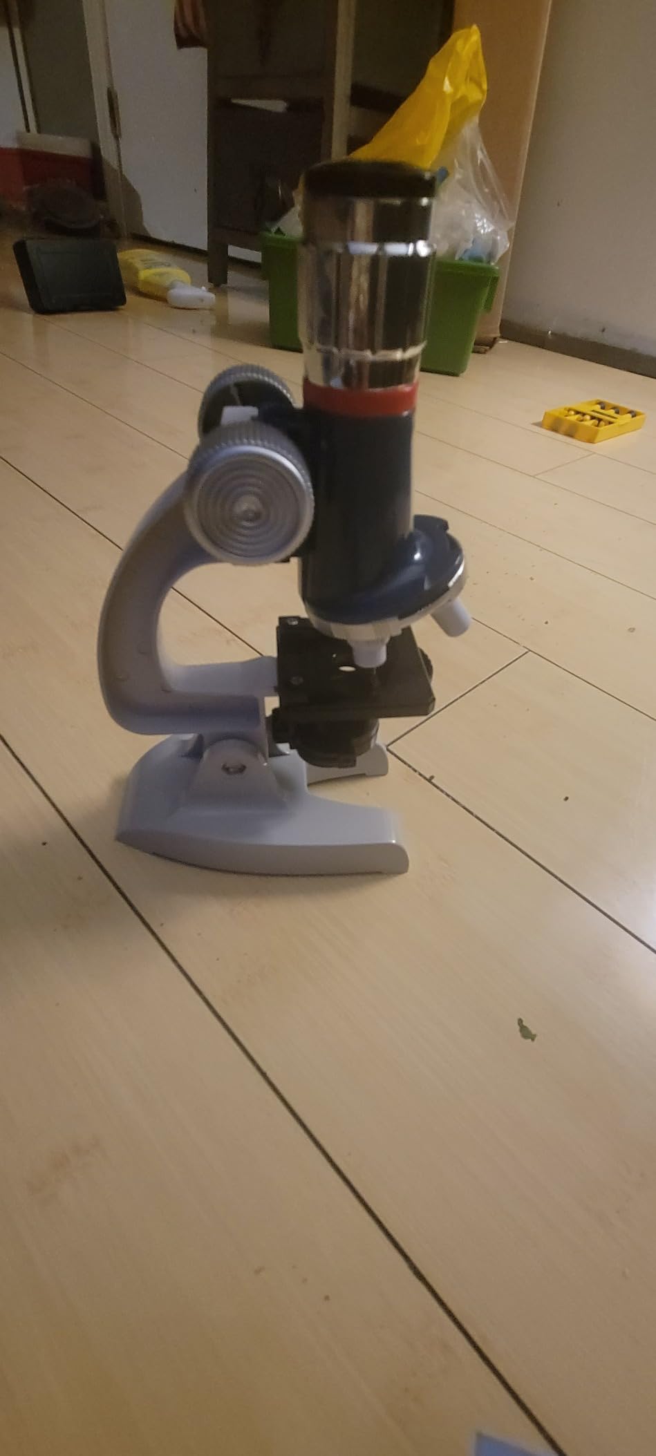 Uarzt Kids Beginner Microscope Science Kit with 100X-1200X, 13 Prepared Slides & DIY Blank Slides, 18MM HD Len, LED Light Adjustable and ABS Box, Microscope for Kids 5-7 8-12 customer photo 1