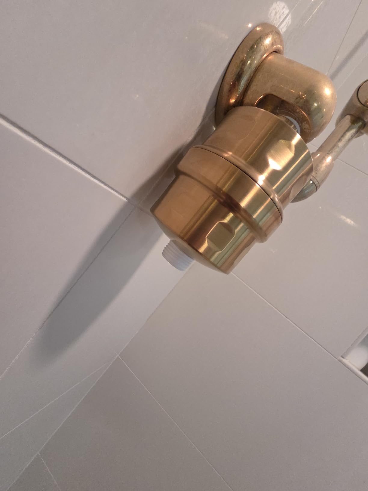 Hammerhead Metal Shower Head Filter, KDF-55 Removes Chlorine & Chemicals customer photo 1