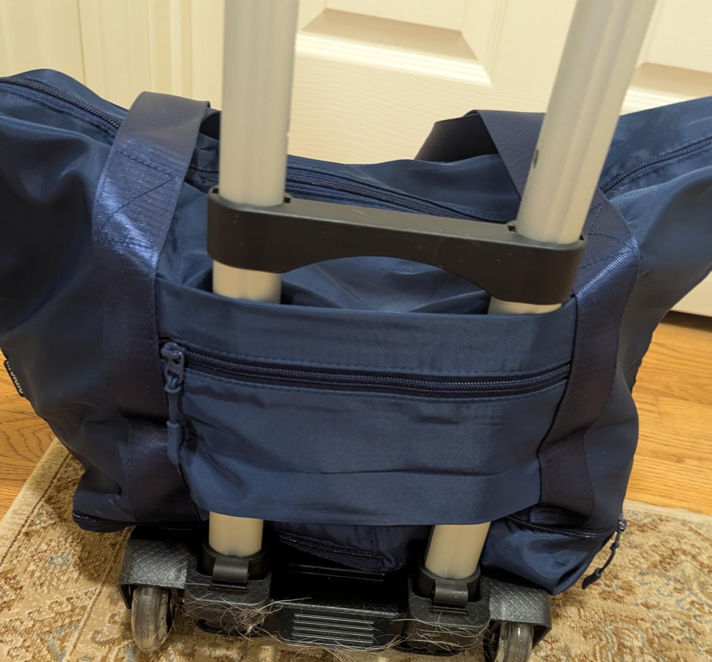 Vsaikeo Small Folding Hand Truck Dolly with 2 Wheels, Foldable Luggage Cart customer photo 1