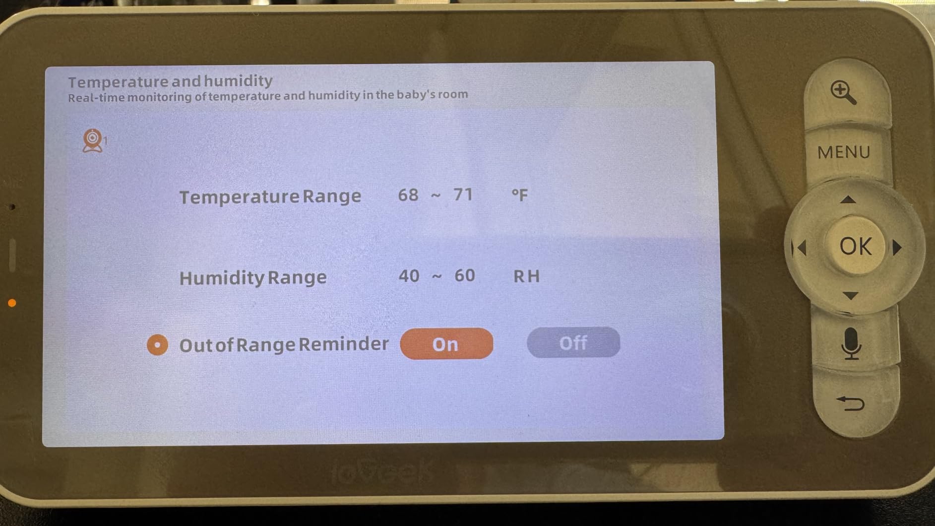 ieGeek 2K Split-Screen Baby Monitor, 5