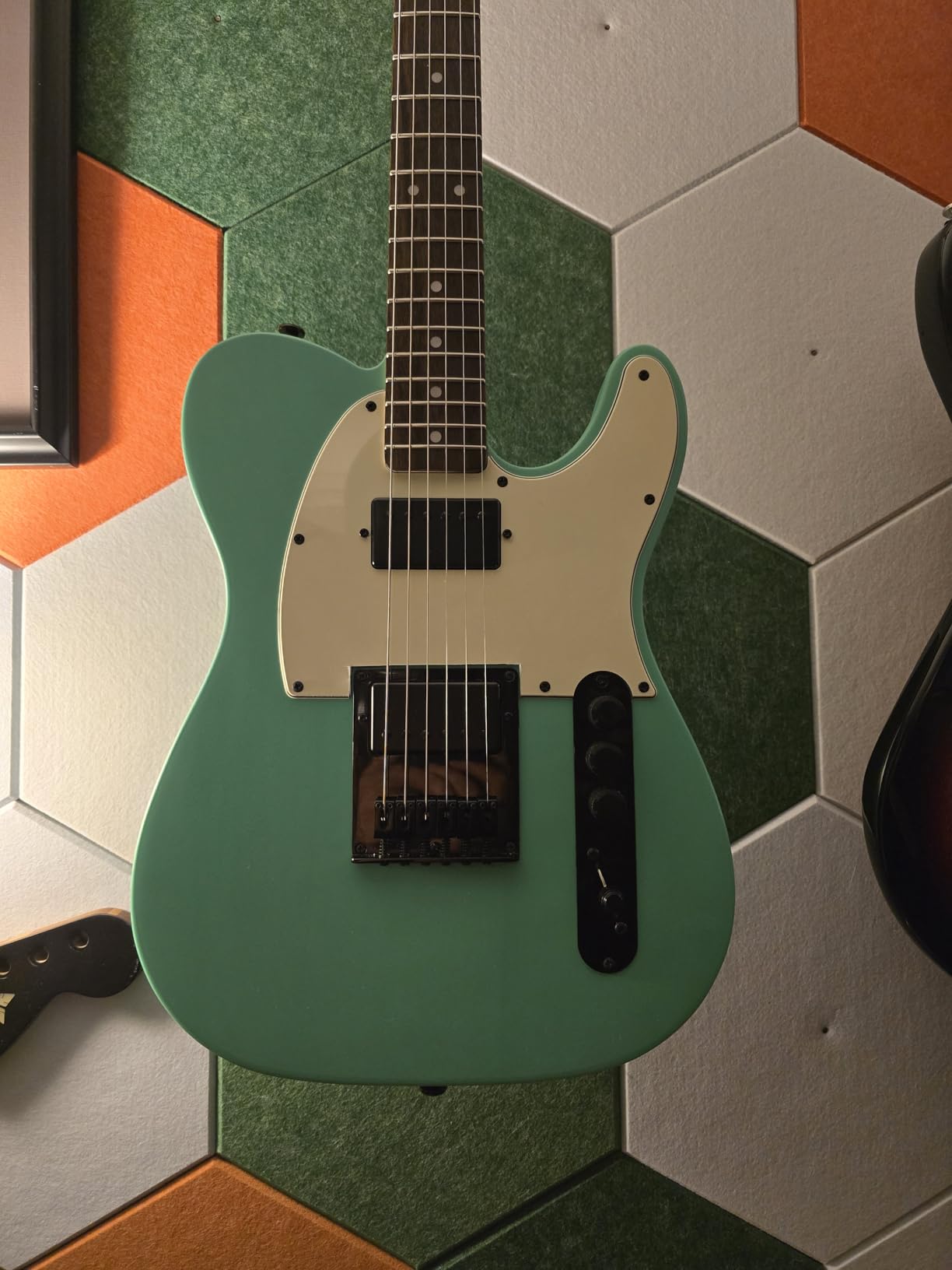 Fender Squier Debut Beginner Telecaster Electric Guitar, Black,Satin Finish customer photo 1