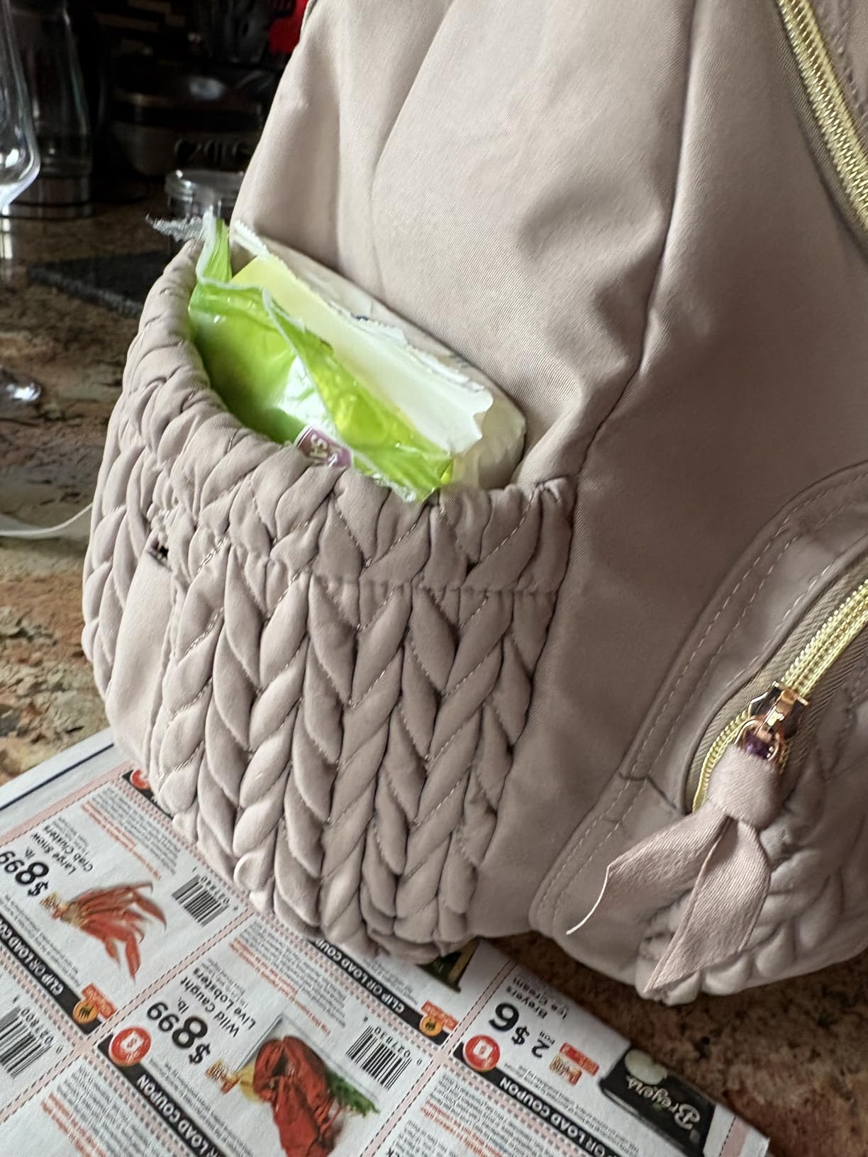 mommore Diaper Bag Backpack, Large Travel Baby Bag for Daily Essentials customer photo 2