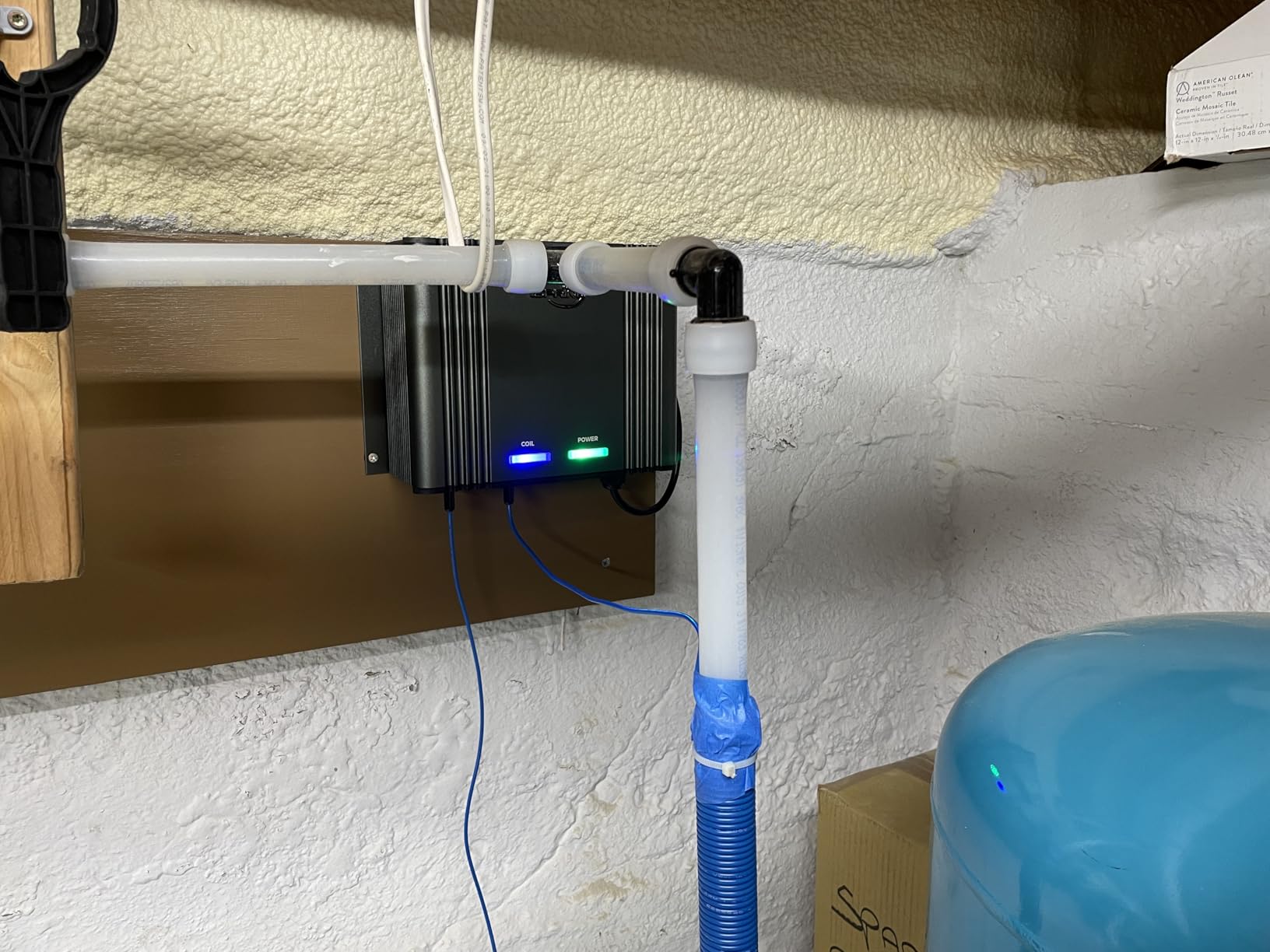 iSpring EDV2 Whole House Electronic Water Descaler, Salt-Free System customer photo 1