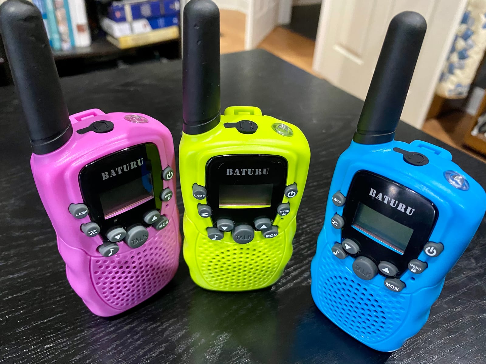 BATURU Rechargeable Walkie Talkies for Kids 3 Pack, 3 Miles Long Range customer photo 1