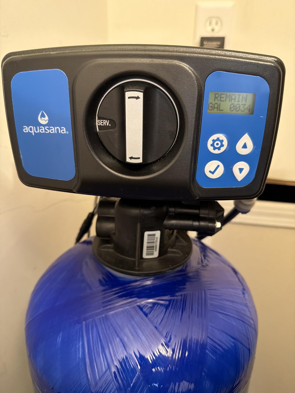 Aquasana SimplySoft Whole House Water Softener | 40K Grain | WH-SF40-BASE customer photo 2