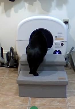 Cumrige Automatic Litter Box,Safety Sensor,App Control,95L Large Capacity customer photo 2