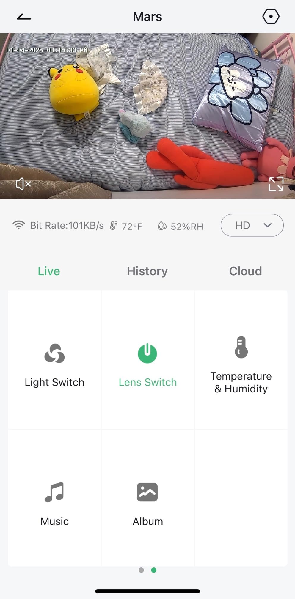 Baby Monitor with 2 Cameras and Audio WiFi/No WiFi: Baby Monitor WiFi Smartphone APP Control NightVision 4.3' Screen Smart Video Baby Monitor with Remote PTZ 2-Way Talk Motion & Cry Alert iOS/Android customer photo 2