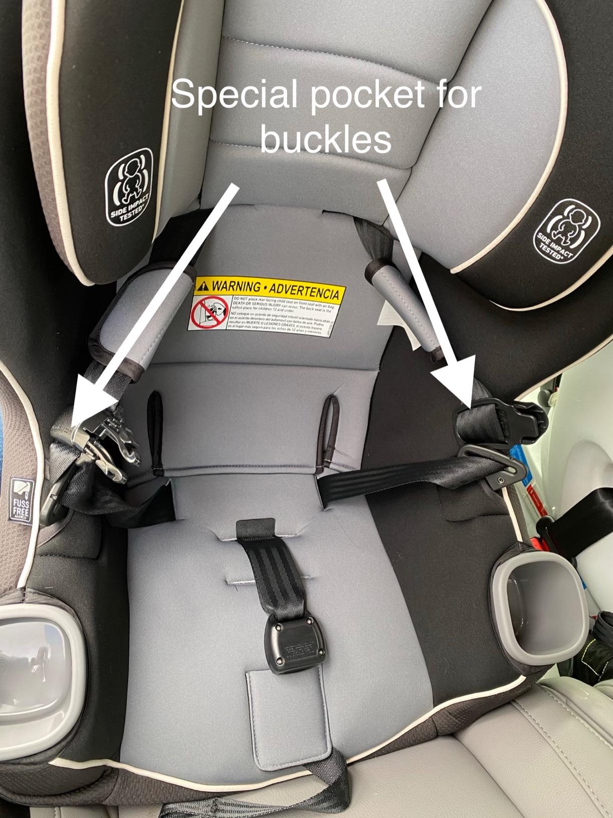 Graco Extend2Fit 2-in-1 Convertible Car Seat, Redmond customer photo 1