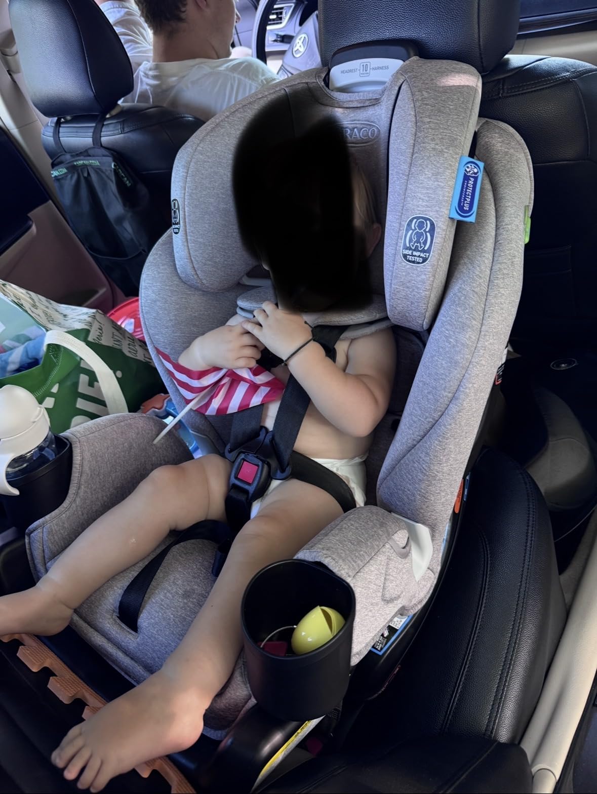 Graco Extend2Fit 2-in-1 Convertible Car Seat, Redmond customer photo 2