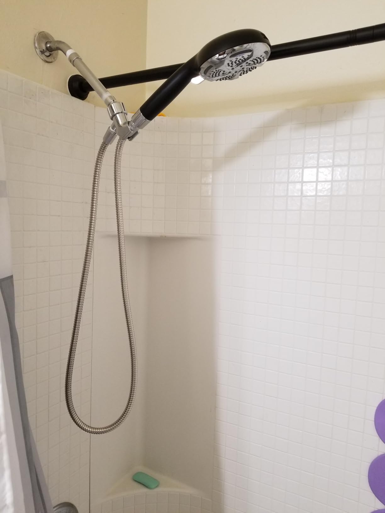 FEELSO Filtered Shower Head with Handheld, High Pressure 7-Spray Showerhead customer photo 1