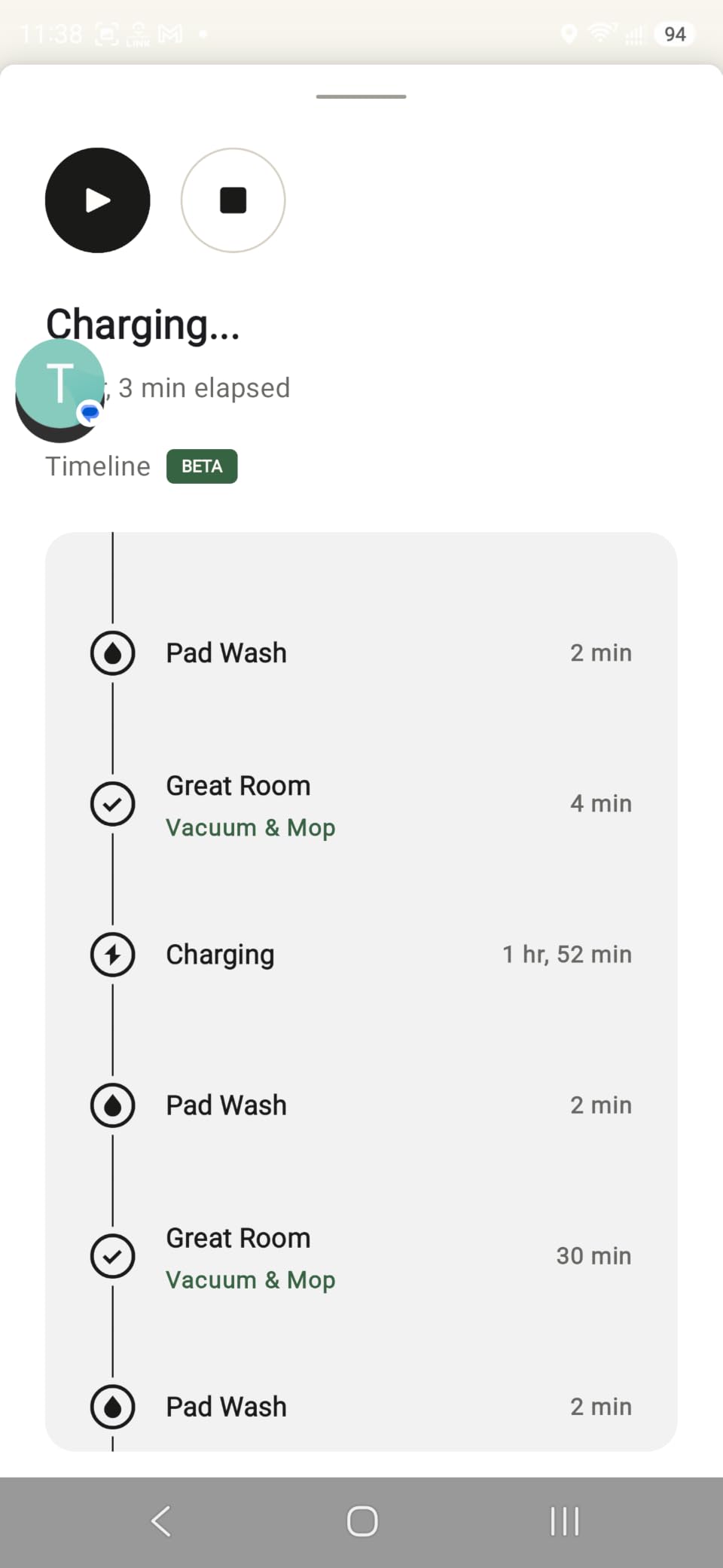 iRobot Roomba Plus 505 Combo Robot Vacuum & Mop with AutoWash Dock - Extending Spinning Mop Pads, Self-Empties, Pad Wash & Heated Drying, Self-cleaning, Recognizes & Avoids Obstacles, LiDAR Navigation customer photo 2