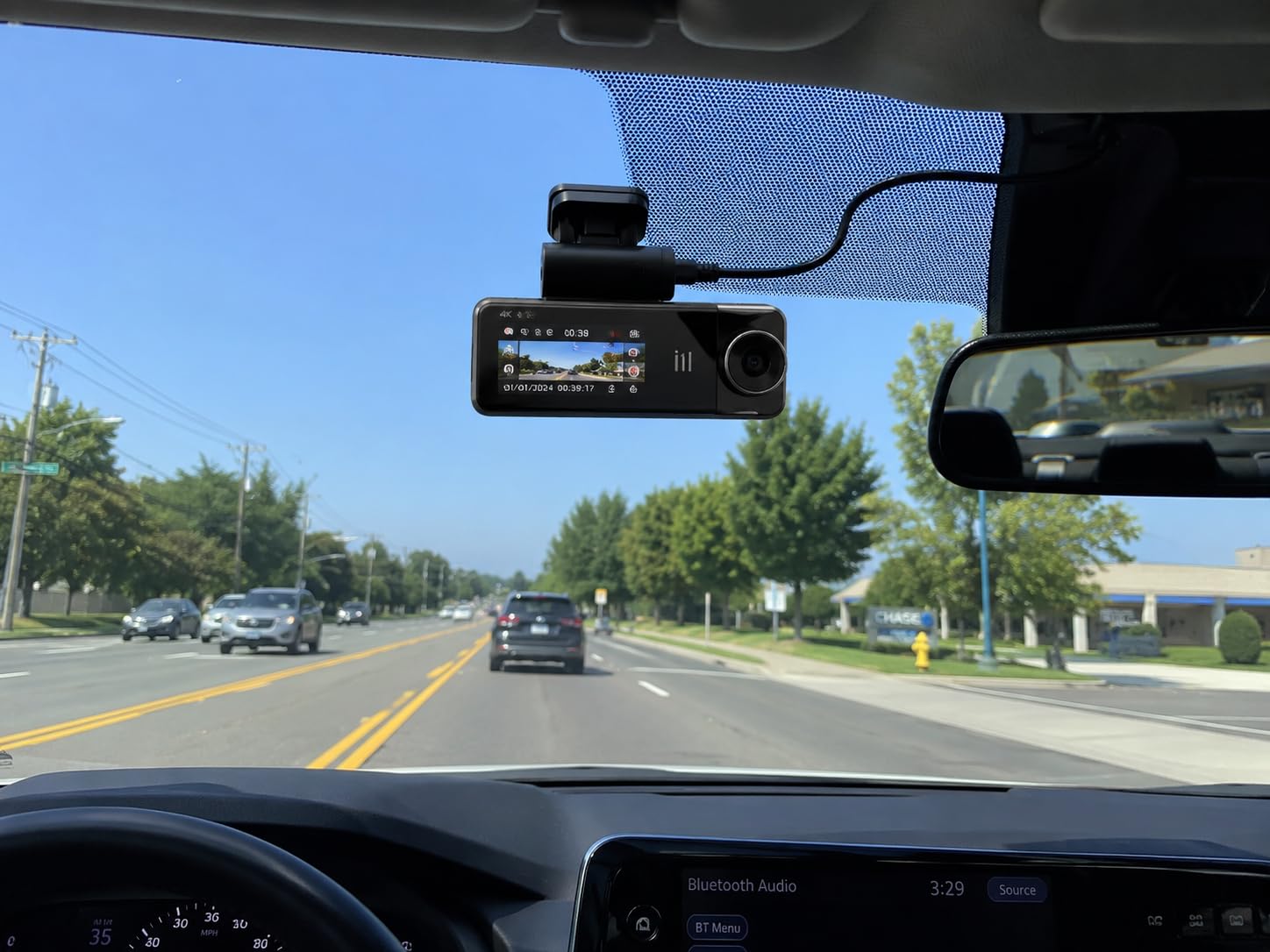 galphi 4K Dash Cam Front, 5GHz WiFi, 32GB Card Included, Mini Dashcam customer photo 1