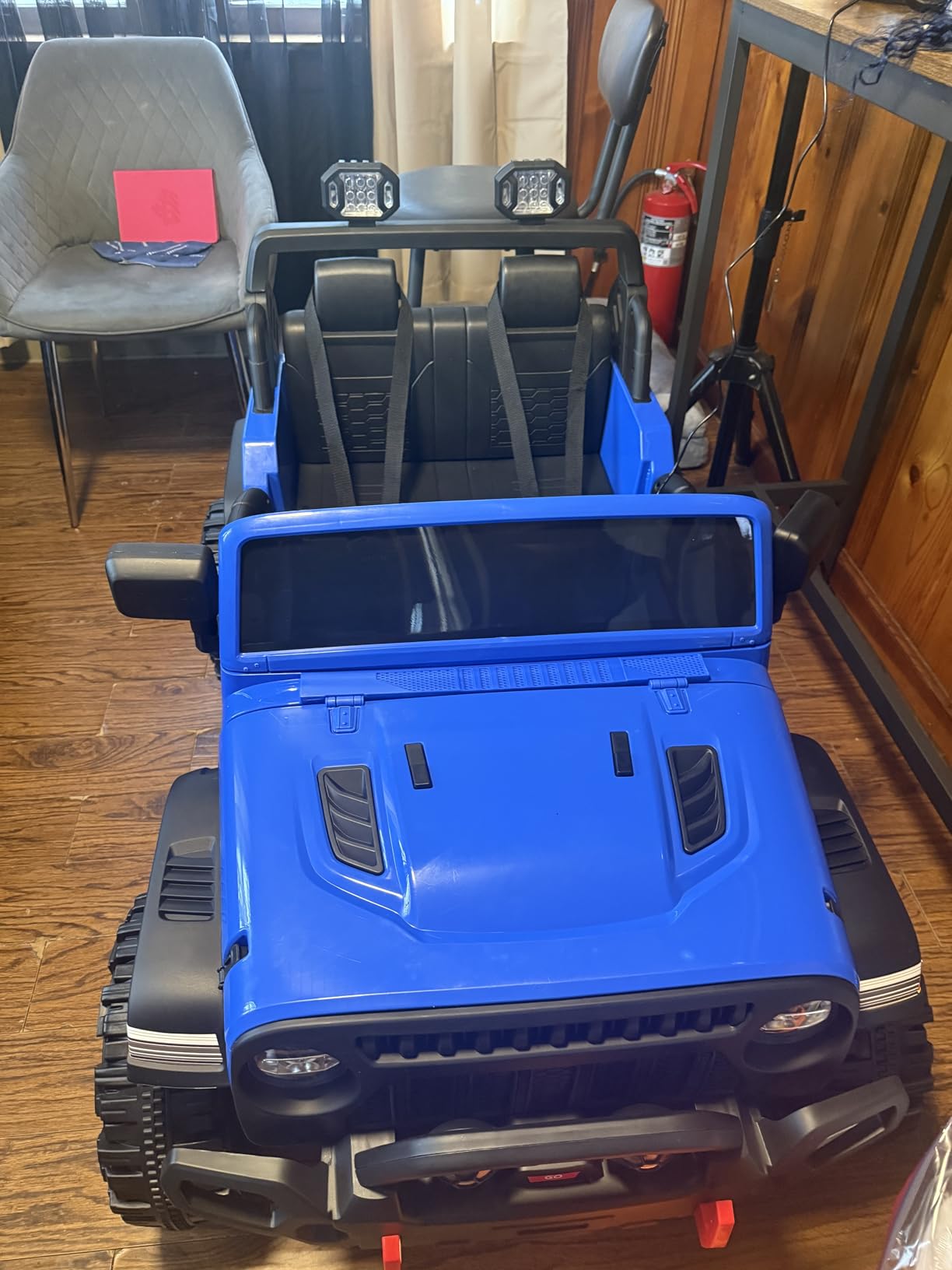 Hikiddo 2 Seater 24V Electric Ride on Car for Kid 4-8 w/Remote, EVA Tires customer photo 1