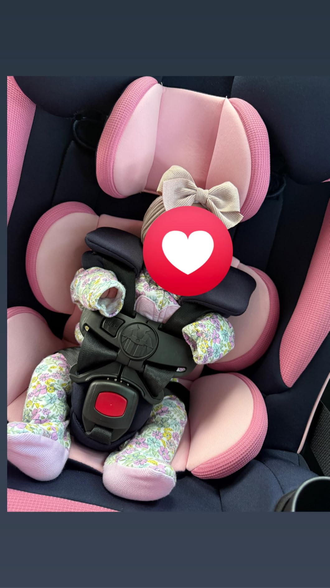 Safety 1st Grow and Go All-in-One Convertible Car Seat, Rear Facing, 5-40 lbs, Forward Facing (30–65 lbs), High Back Booster Seat 40-100 pounds, Green Gables customer photo 1
