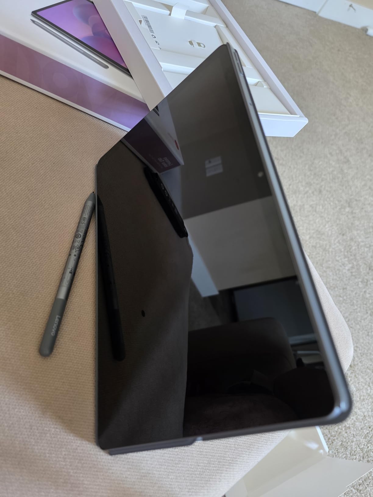 Lenovo Idea Tab - College Tablet - 11″ 2.5K IPS Touchscreen Display - 90Hz - MediaTek Dimensity 6300-4 GB Memory - 128 GB Storage - Integrated Arm Mali-G57 MC2 - Tab Pen and Folio Case customer photo 1