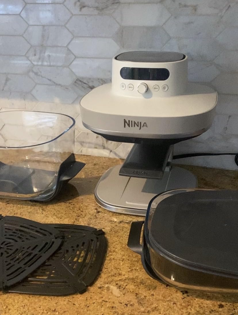 Ninja Crispi Pro Glass Air Fryer, 6-in-1, Cyberspace, AS101CY customer photo 1