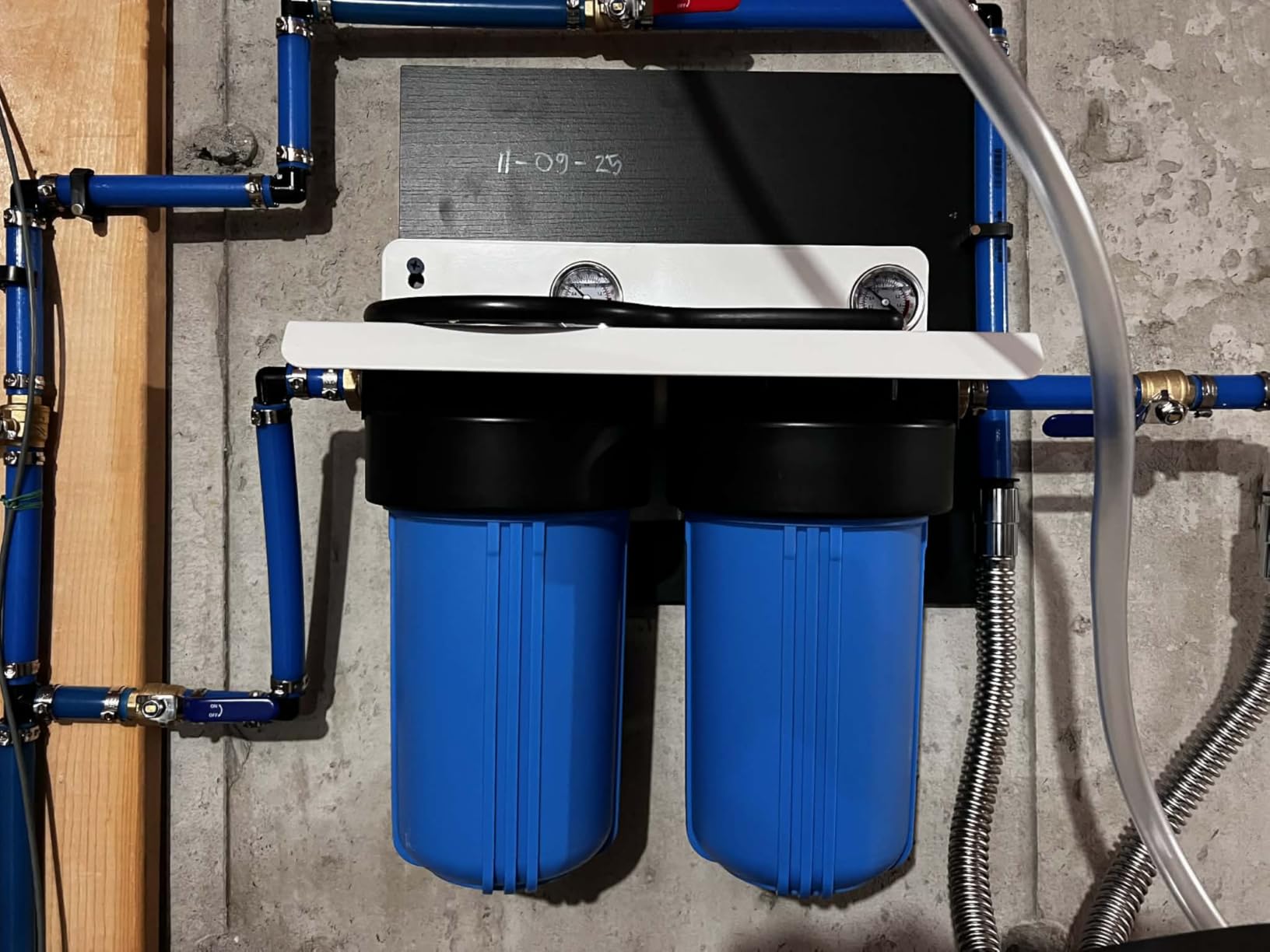 PUREPLUS 2-Stage Whole House Water Filter Reduces Chlorine, Iron, Manganese customer photo 2