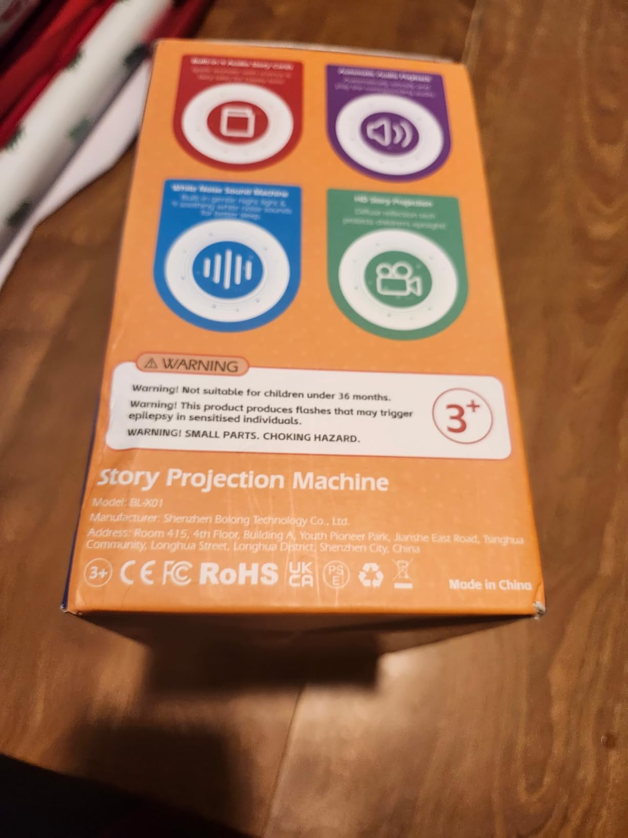 Story Projection Machine with 4 Story Cards, Built-in Audio Player customer photo 1