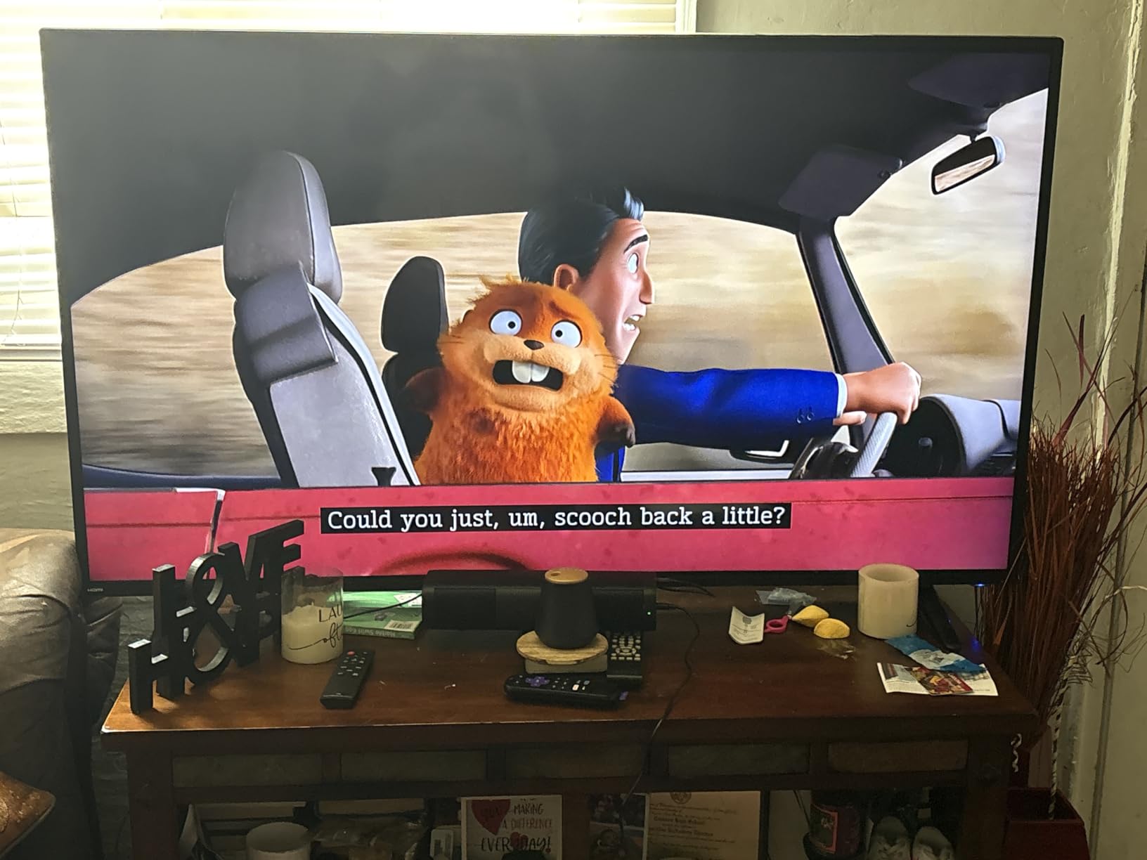 Saiyin 11.7-inch Sound Bar, Small Size & Big Power, Center-Channel Speakers customer photo 1