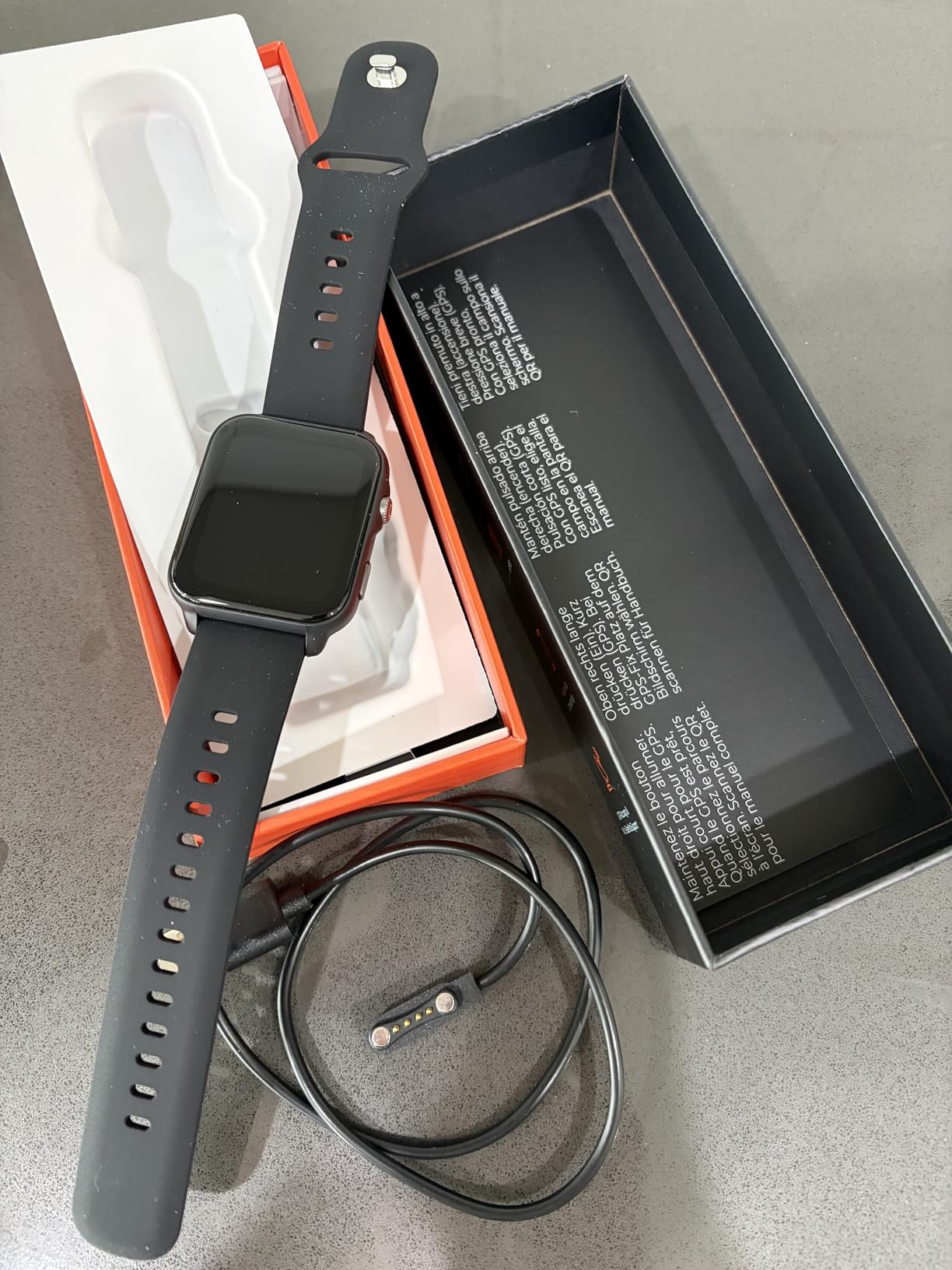 NAVO W1 Golf GPS Watch – Front, Middle & Back Distances, Hazard Tracking, No Subscription customer photo 1