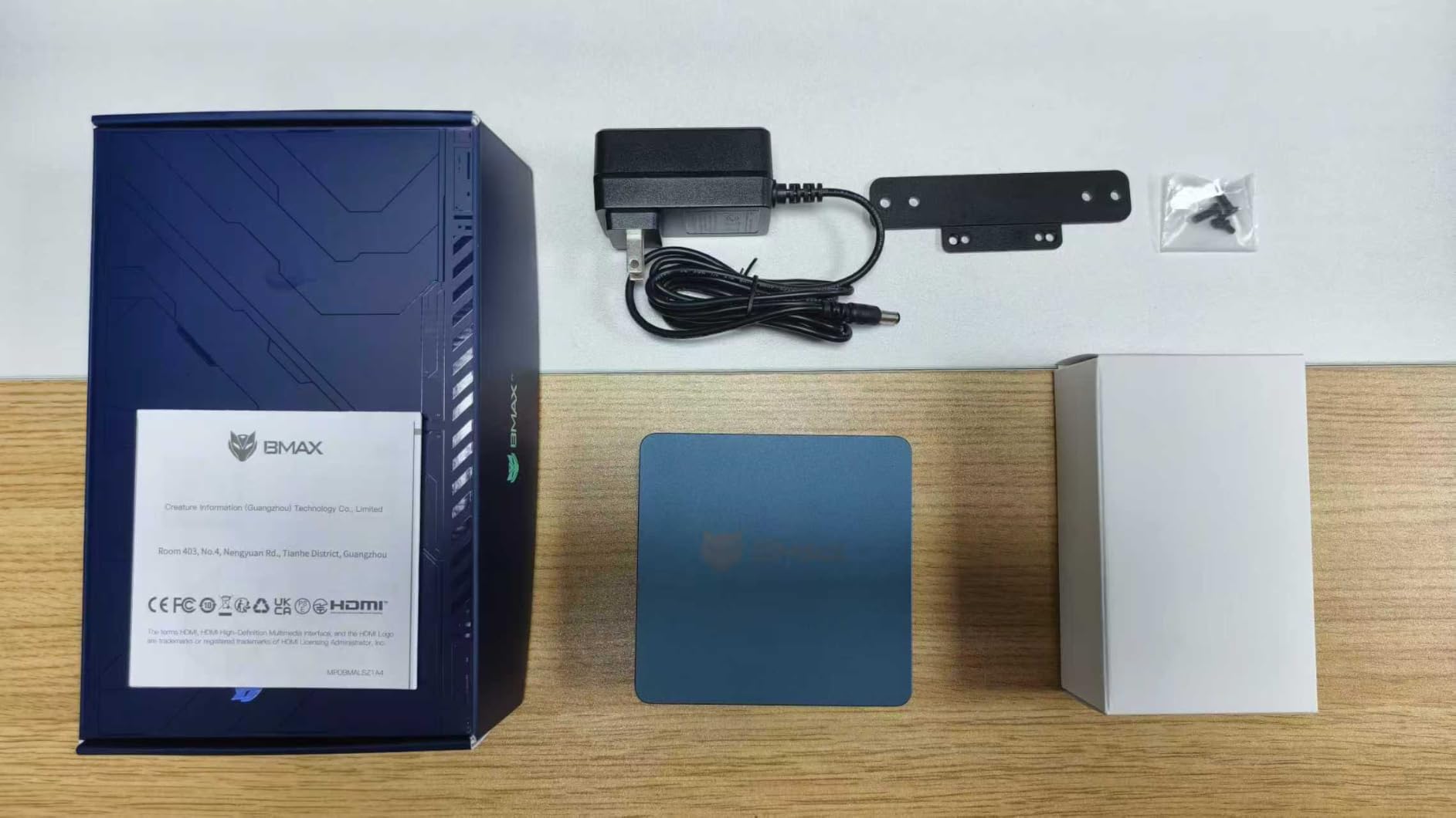Bmax Mini PC Mini Desktop Computer Intel Celeron J3355 (Up to 2.5GHz) Win 11, 6GB RAM 128GB eMMC Support M.2 SSD Expansion (512GB/2TB), 4K Dual Display WiFi5& BT5.0 for Home/Office,Daily Use,B1 Plus customer photo 2