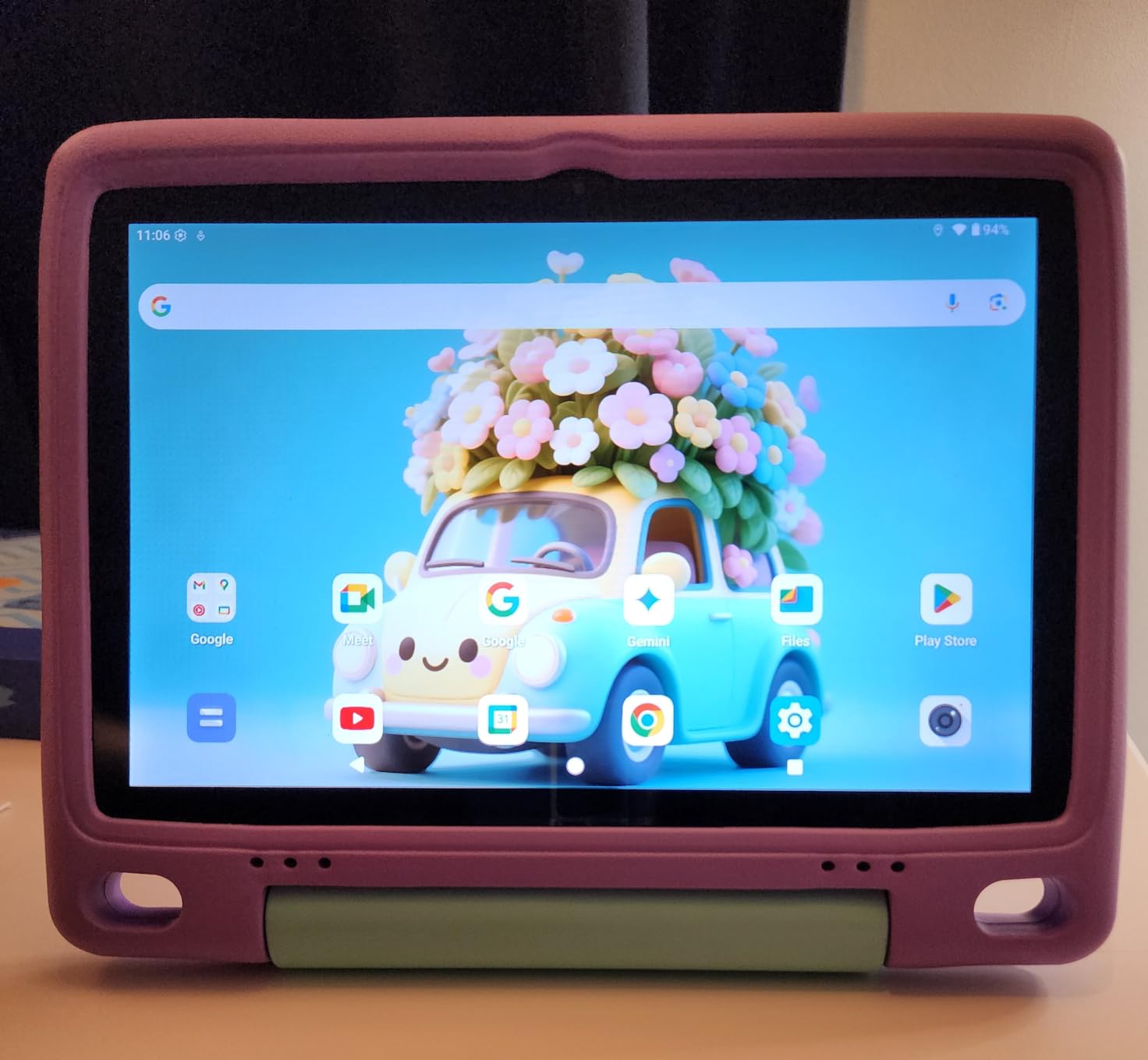 Kids Tablet 10 inch, Android 16 Tablet for Kids with Case, Purple customer photo 1