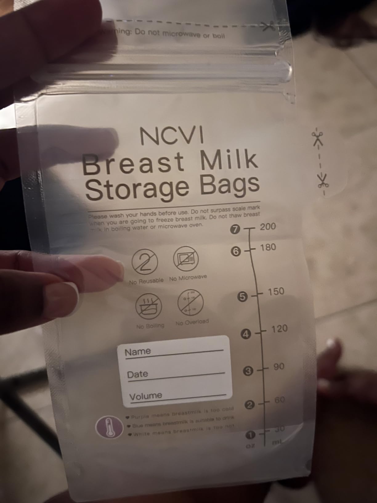 NCVI Wearable Breast Pump, in-Bra Hands-Free Electric Pump with Carry Case customer photo 2