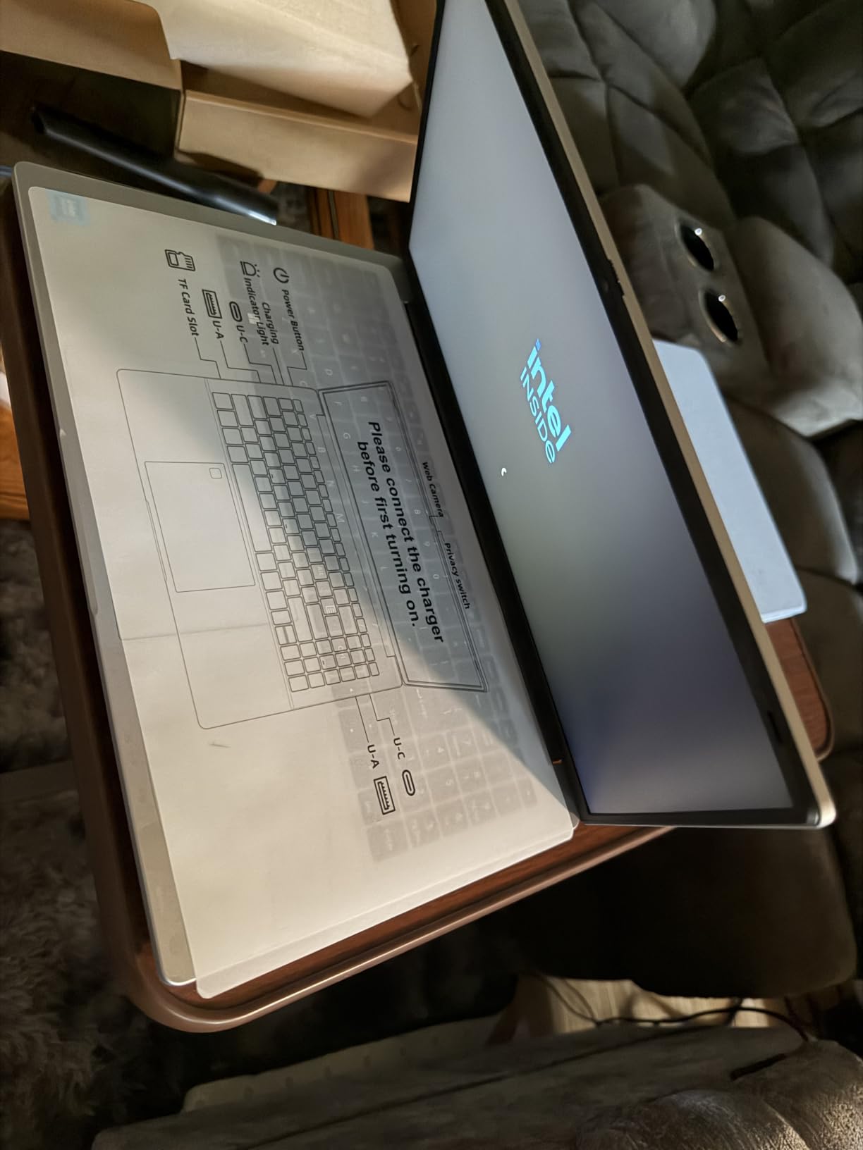 15.6 Inch Laptop Computer, N4020, 4GB DDR4 RAM, 128GB eMMC,with Windows 11 customer photo 1