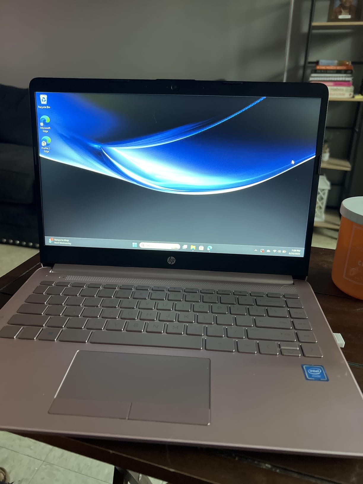 HP 2026 Essential Laptop, Intel Processor, 128GB Storage, Windows 11 customer photo 2