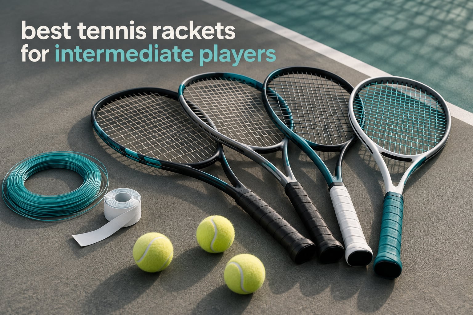 best tennis rackets for intermediate players