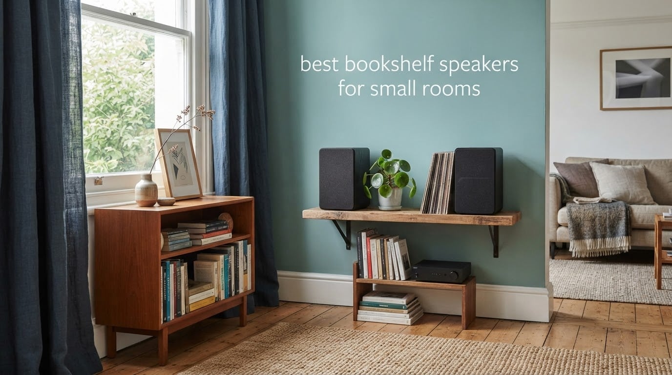 best bookshelf speakers for small rooms