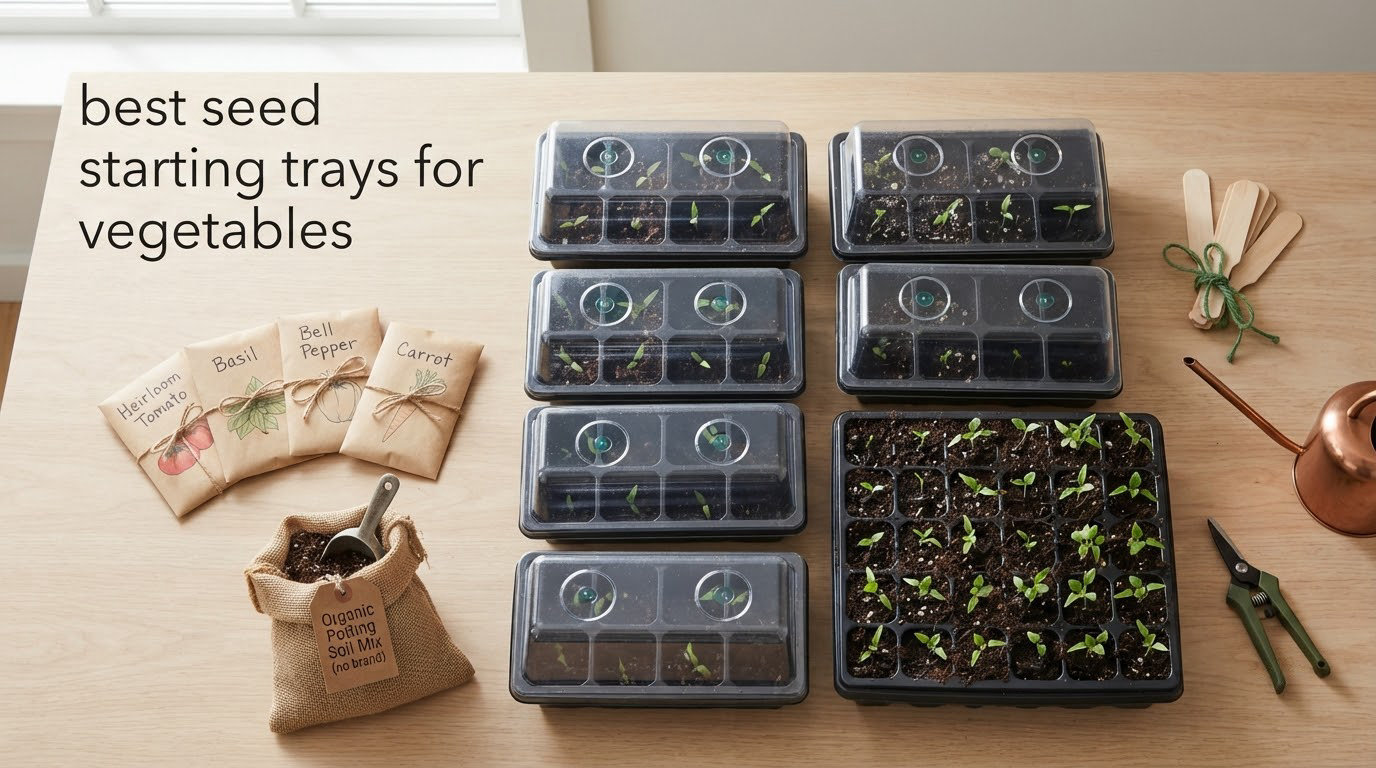 best seed starting trays for vegetables