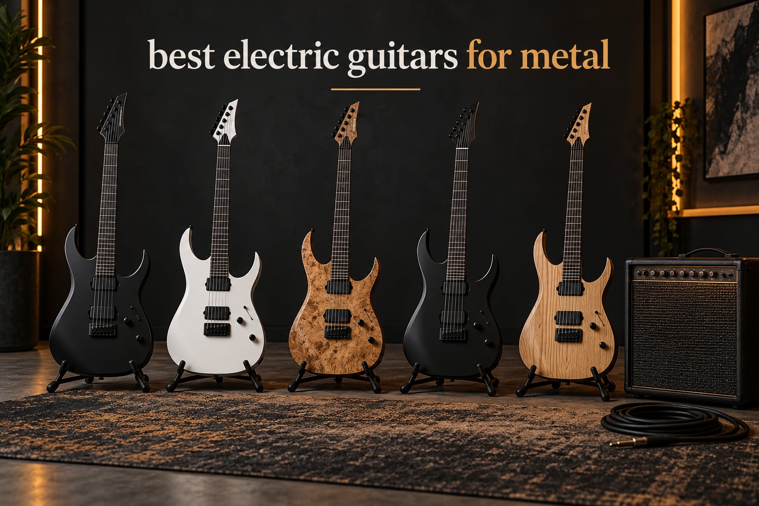 best electric guitars for metal