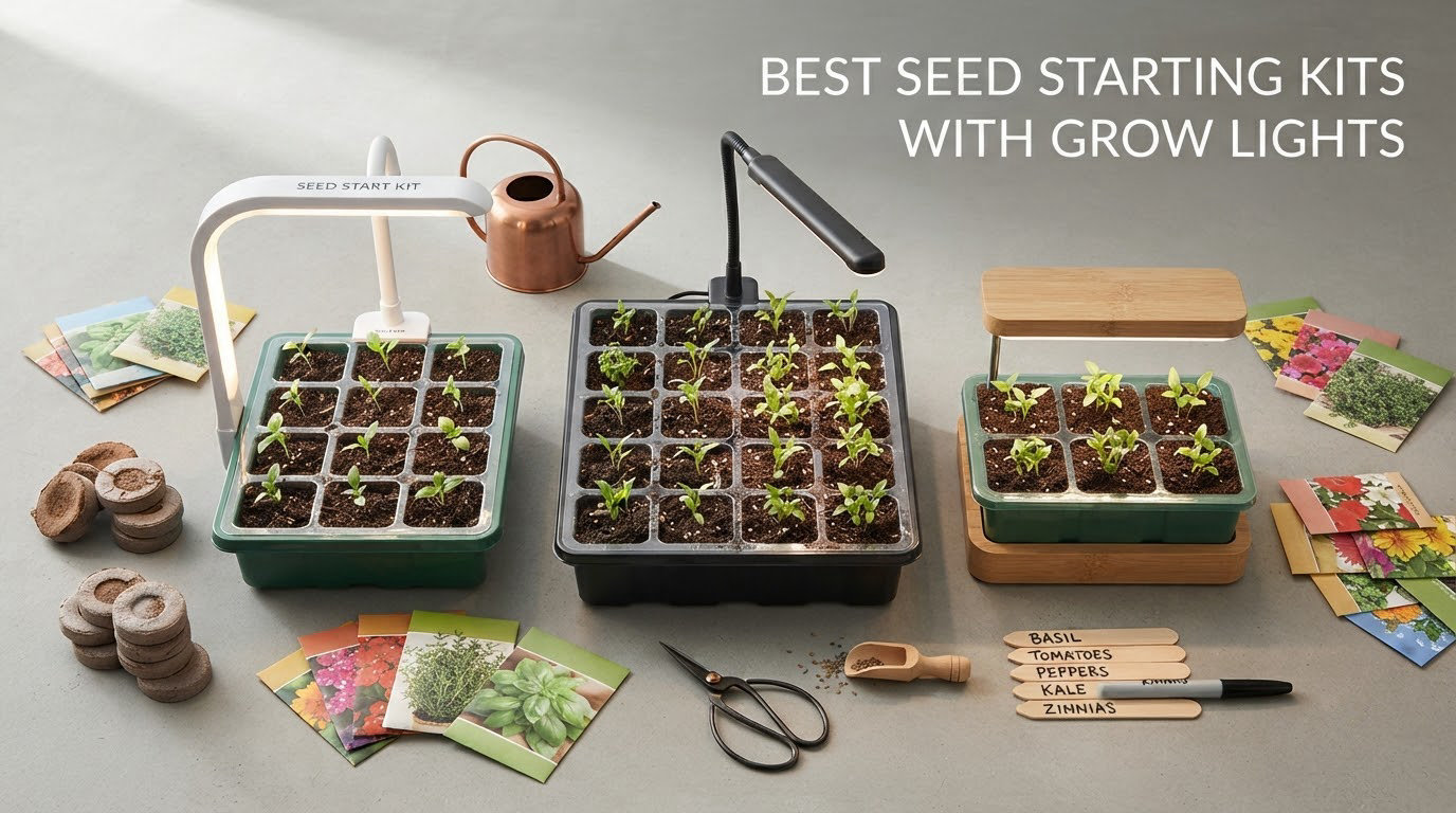best seed starting kits with grow lights