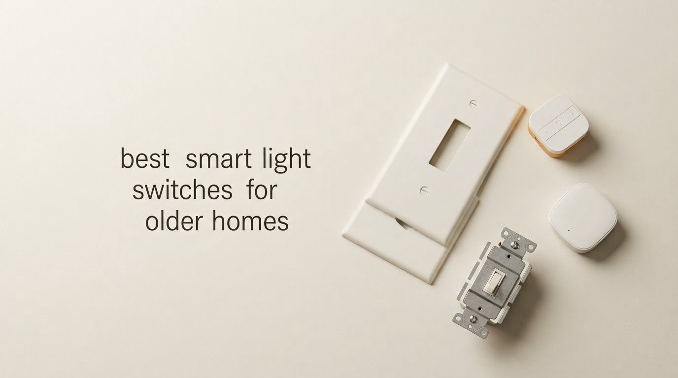 best smart light switches for older homes