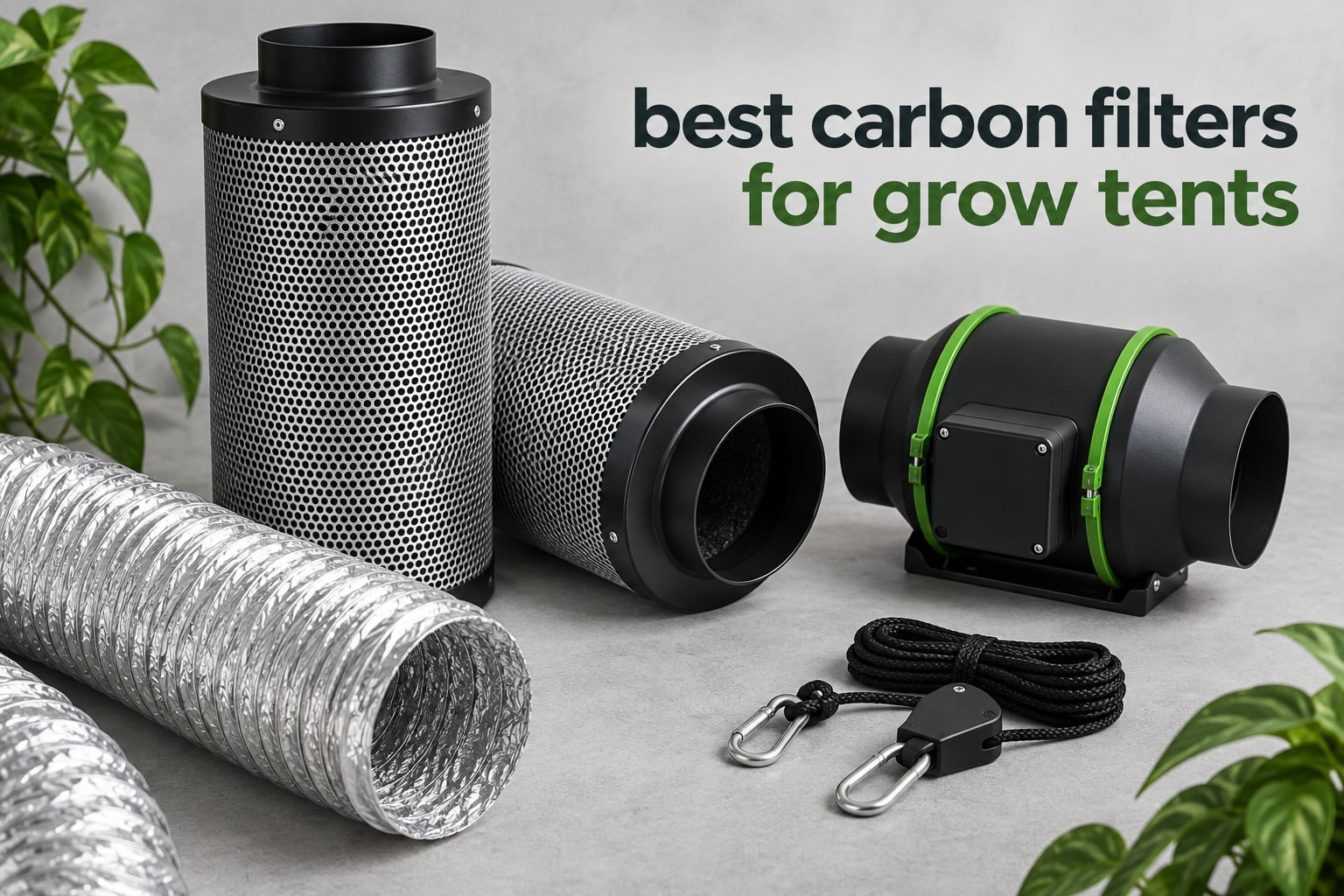 best carbon filters for grow tents