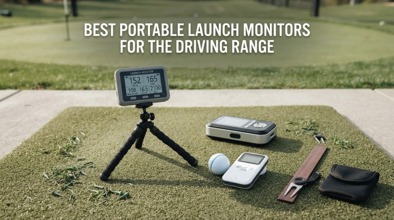 best portable launch monitors for the driving range