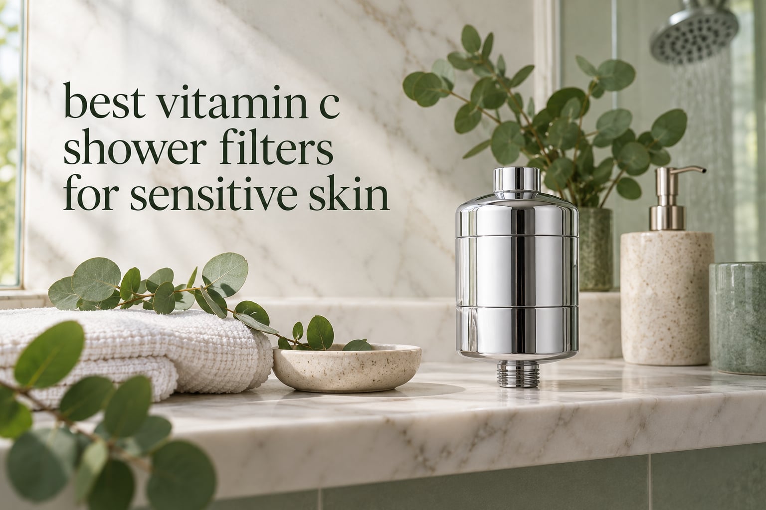 best vitamin c shower filters for sensitive skin