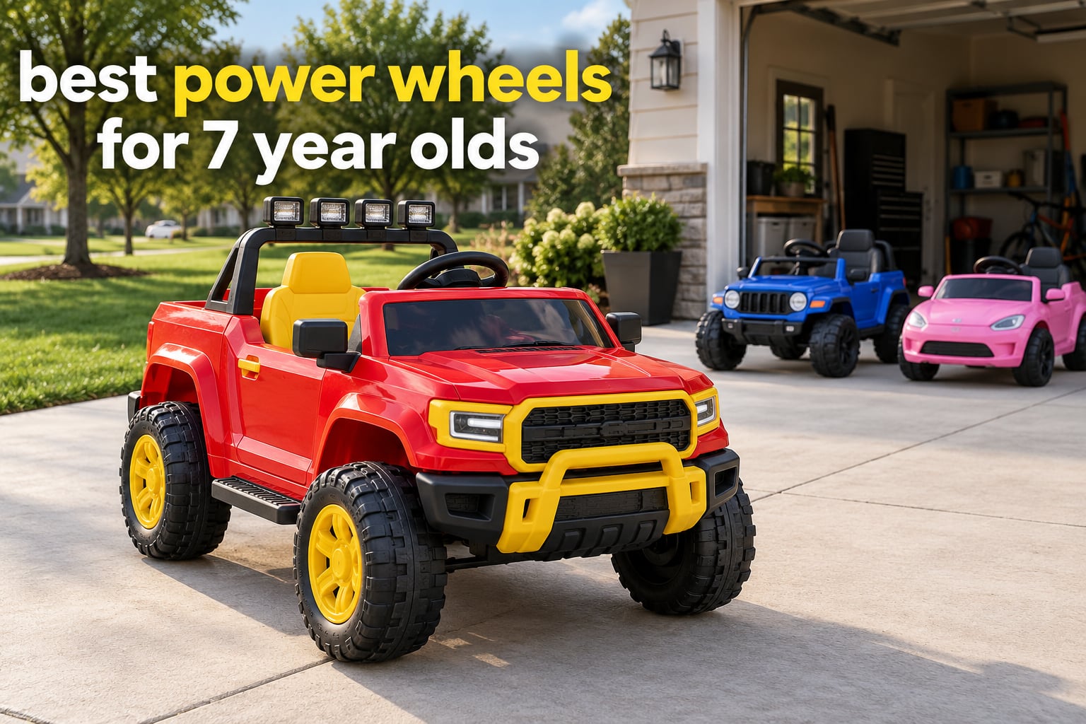 best power wheels for 7 year olds