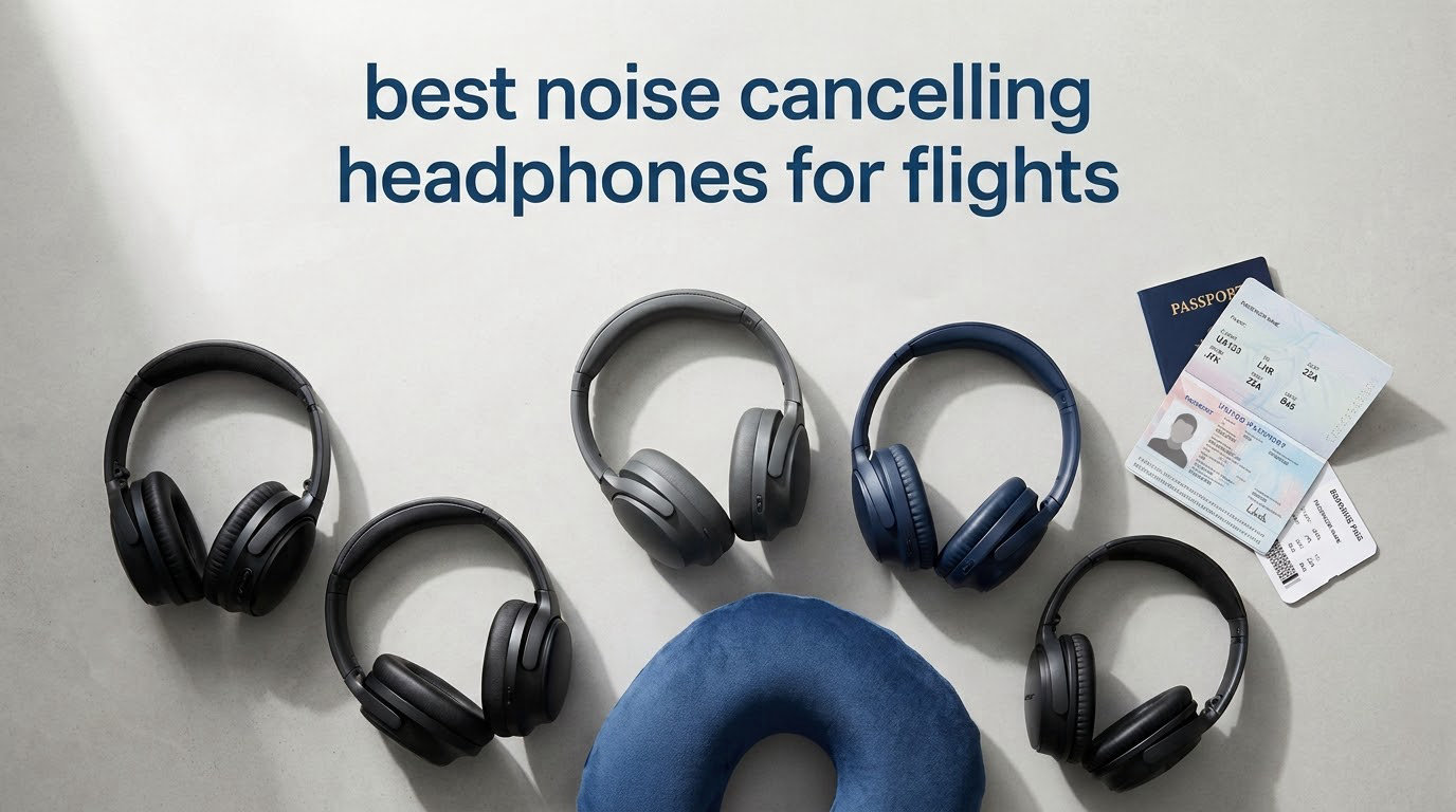 best noise cancelling headphones for flights