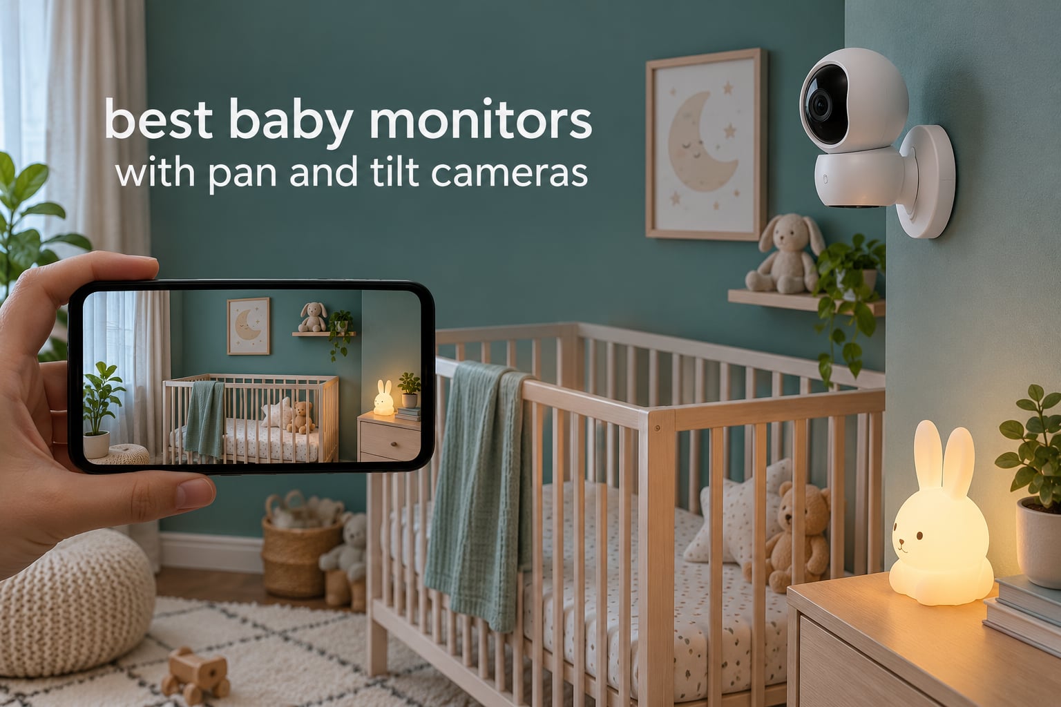 best baby monitors with pan and tilt cameras