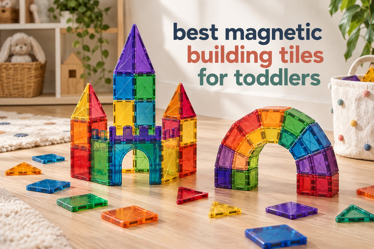 best magnetic building tiles for toddlers